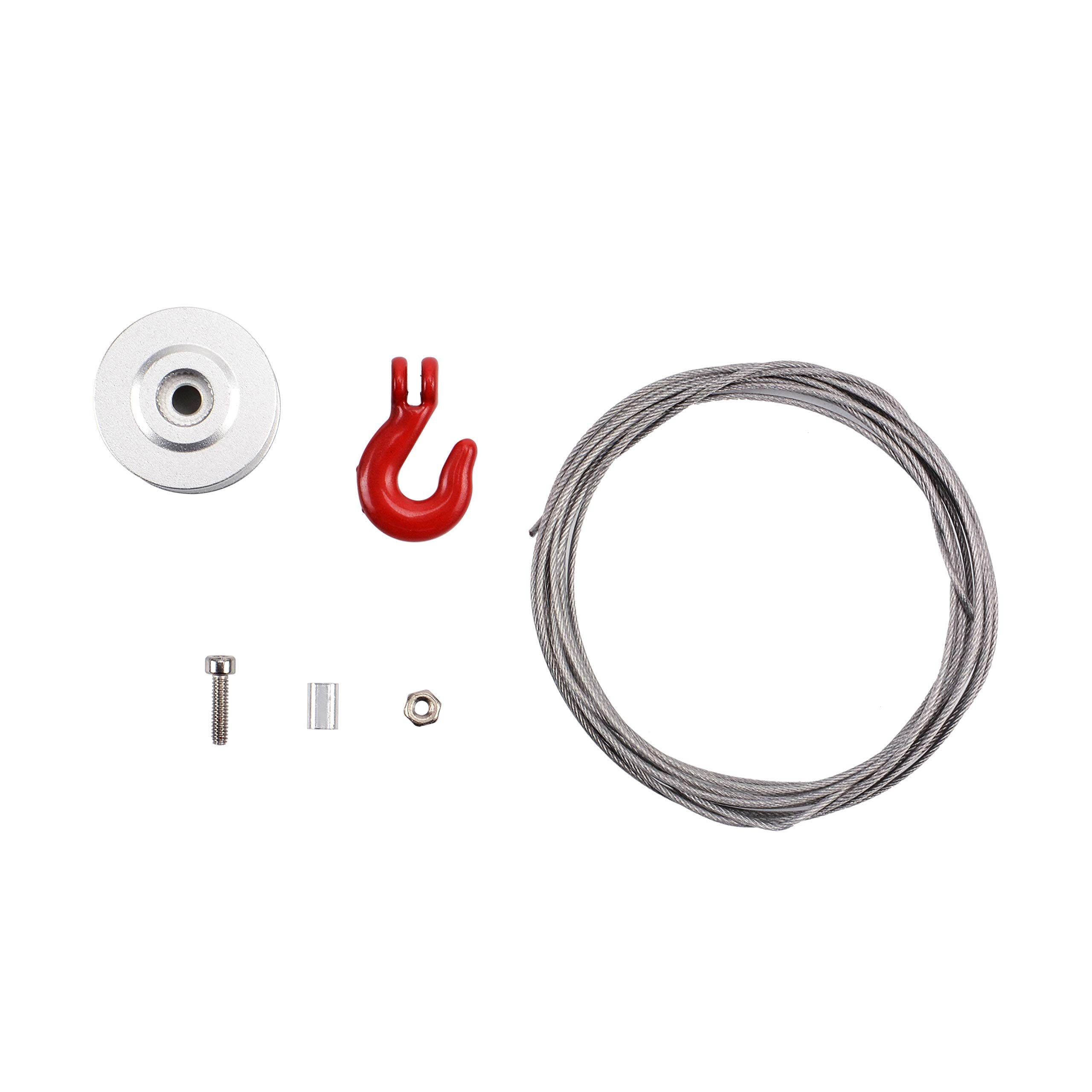 25T Steering Gear Servo Winch Wheel Compatible with 4 Axial D90 D110 90046 view 4