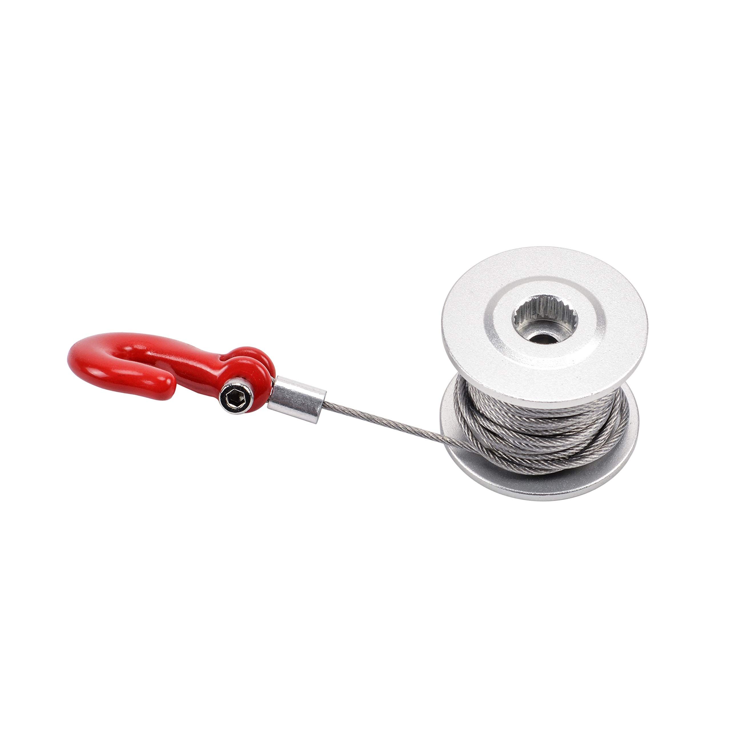 25T Steering Gear Servo Winch Wheel Compatible with 4 Axial D90 D110 90046 view 5