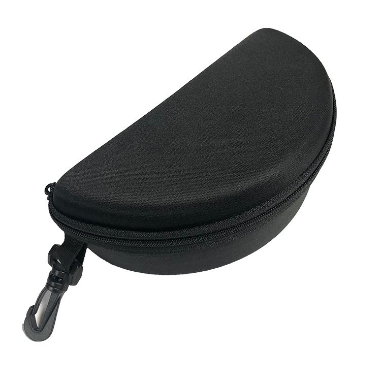 Sunglasses Case Double Eyeglass Reading Glasses Case Portable Bag Travel Case — image 1