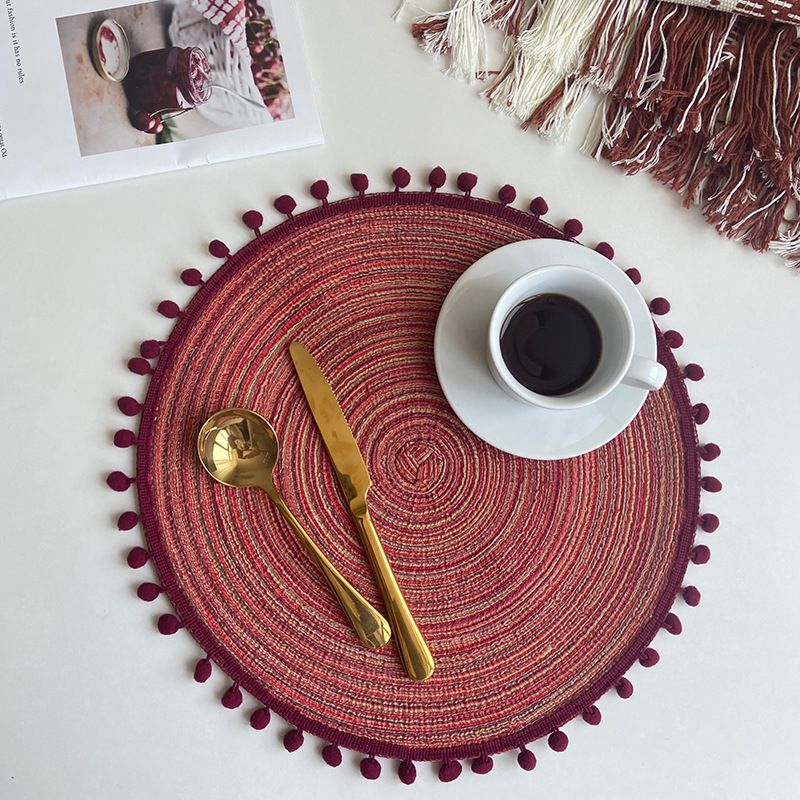Textured Placemats 15 Inches Round view 3
