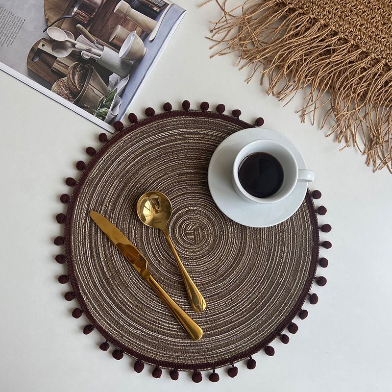 Textured Placemats 15 Inches Round view 4