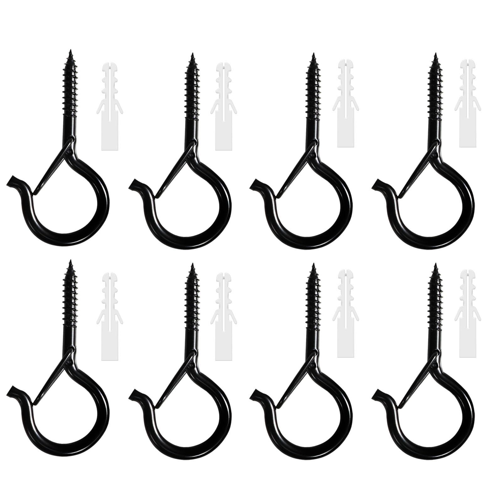 Windproof Screw Hooks for Hanger 8 PCS — image 1