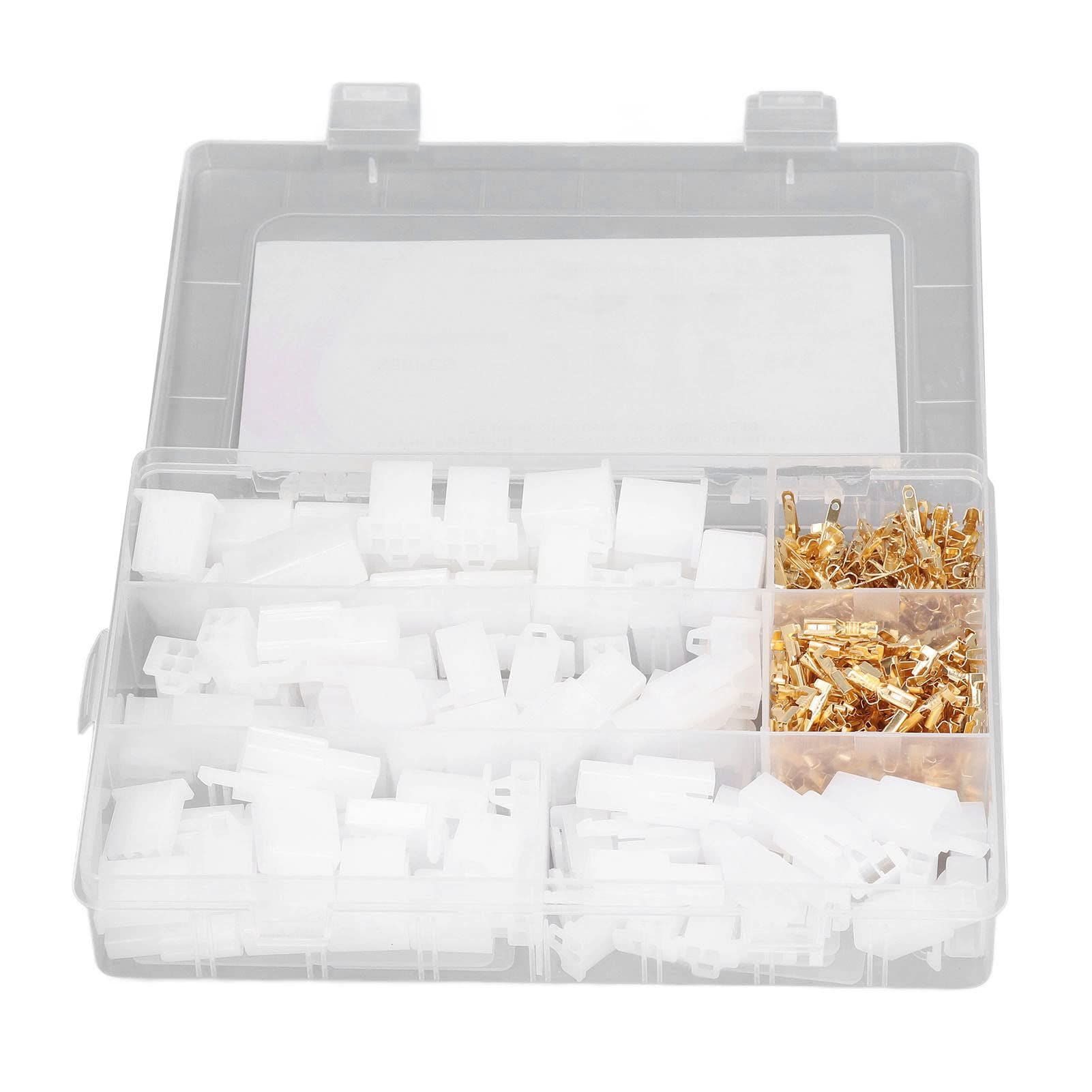 380Pcs Male and Female Spade Connector and Connectors Terminals Wire Crimp — image 1