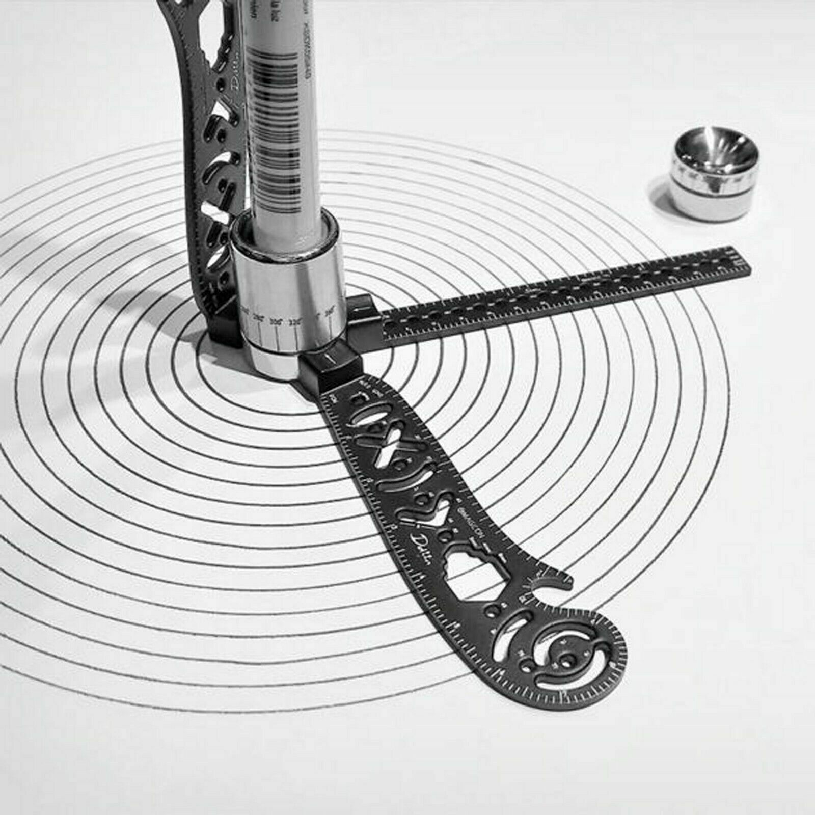 Multifunction Drawing Tool All in One Versatile Drawing Architect Scale Ruler — image 1