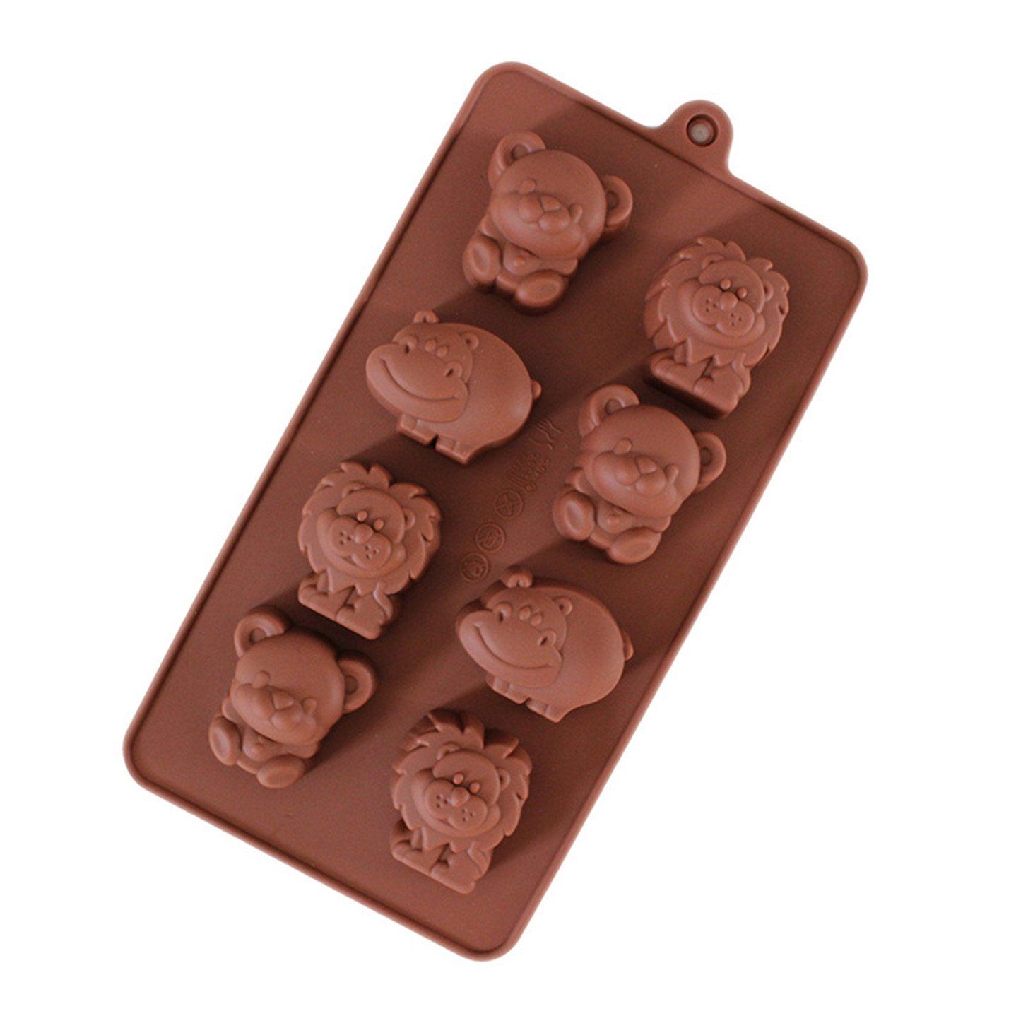 Cute Animal Silicone Baking Molds Bakeware for Halloween Theme Chocolate view 3