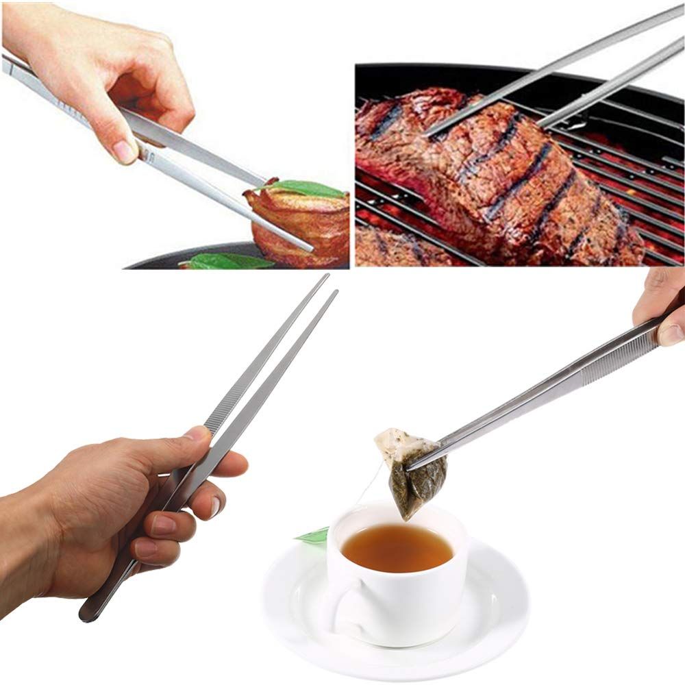 2Pcs 12-Inch Tweezer Tongs view 5