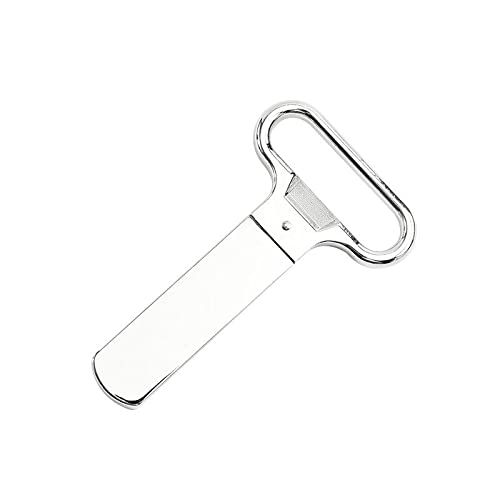 Old Wine Opener for Vintage Bottles Two Prong Cork Puller and Corker Silver view 3