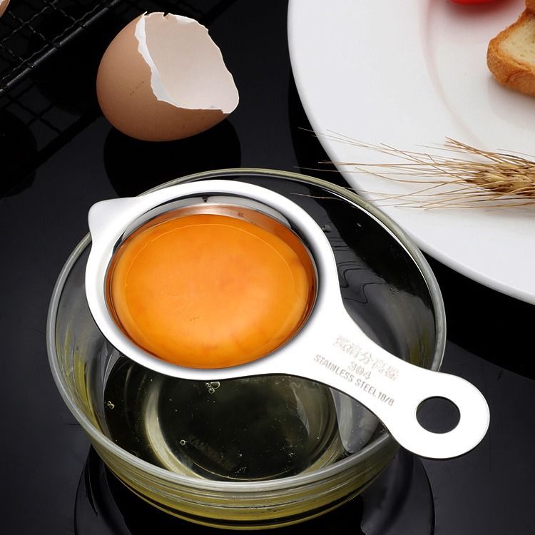 Thickening of stainless steel egg yolk separator Egg white separator view 5