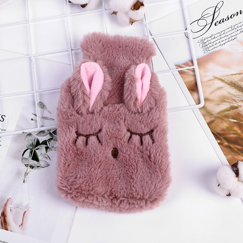 Hot-Water Bag，Winter Cartoon Reusable Cap Hand Warmer Belly Bag Cute Hot Water view 2