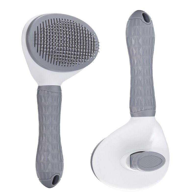 Cat Grooming Brush, Self Cleaning Brushes for Dogs Cats Pet Grooming Brush — image 1