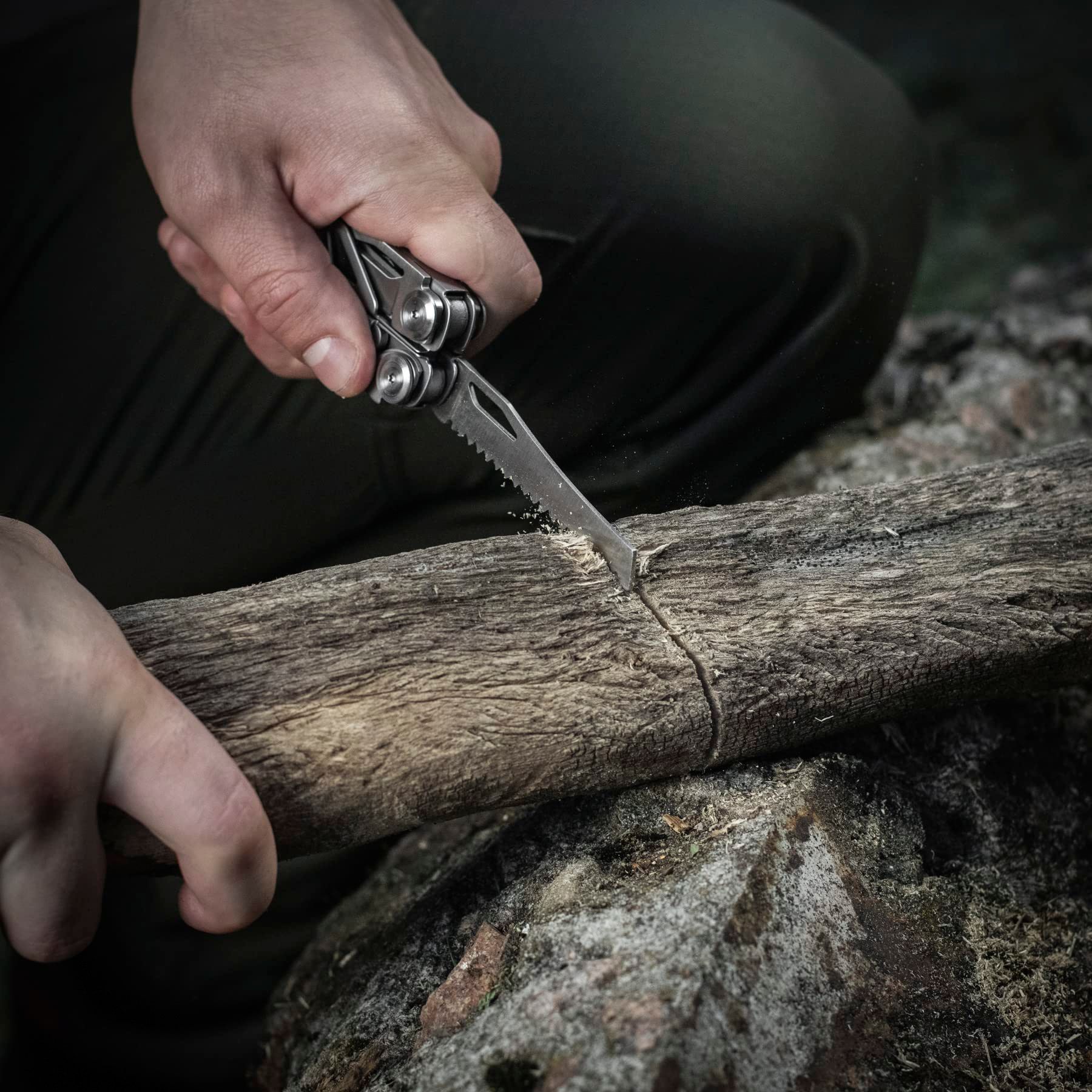 Multitool Pliers Pocket Knife Camping Hiking Gear Multitool Knife Multi Tool view 3