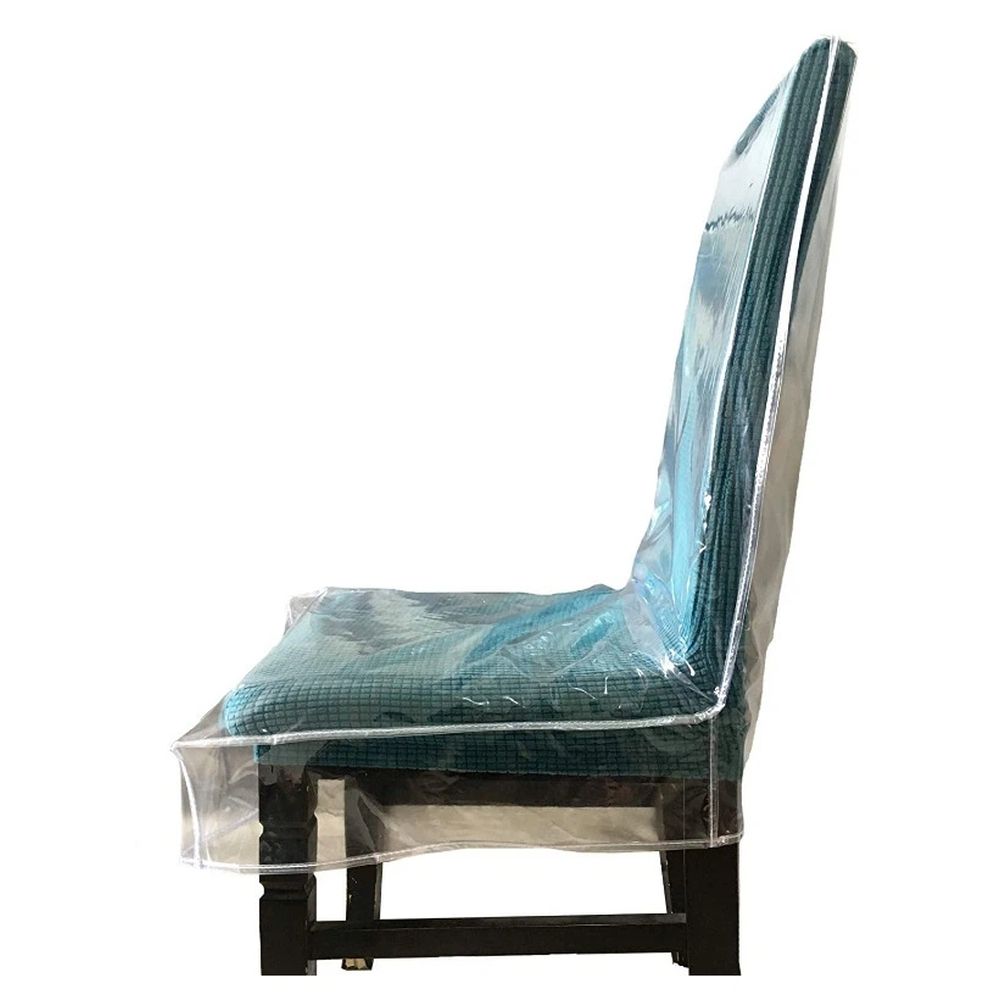 Dining Room/Kitchen Chair Cover/Protector-Heavy Duty Clear No Dust/Spill/Pet — image 1