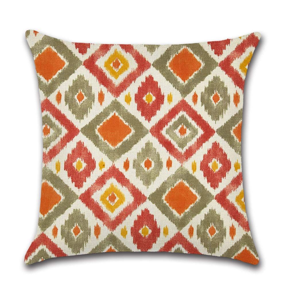 4Pack Cushion Covers 18x18 in Throw Pillow Covers Linen Fabric Throw Pillows view 5