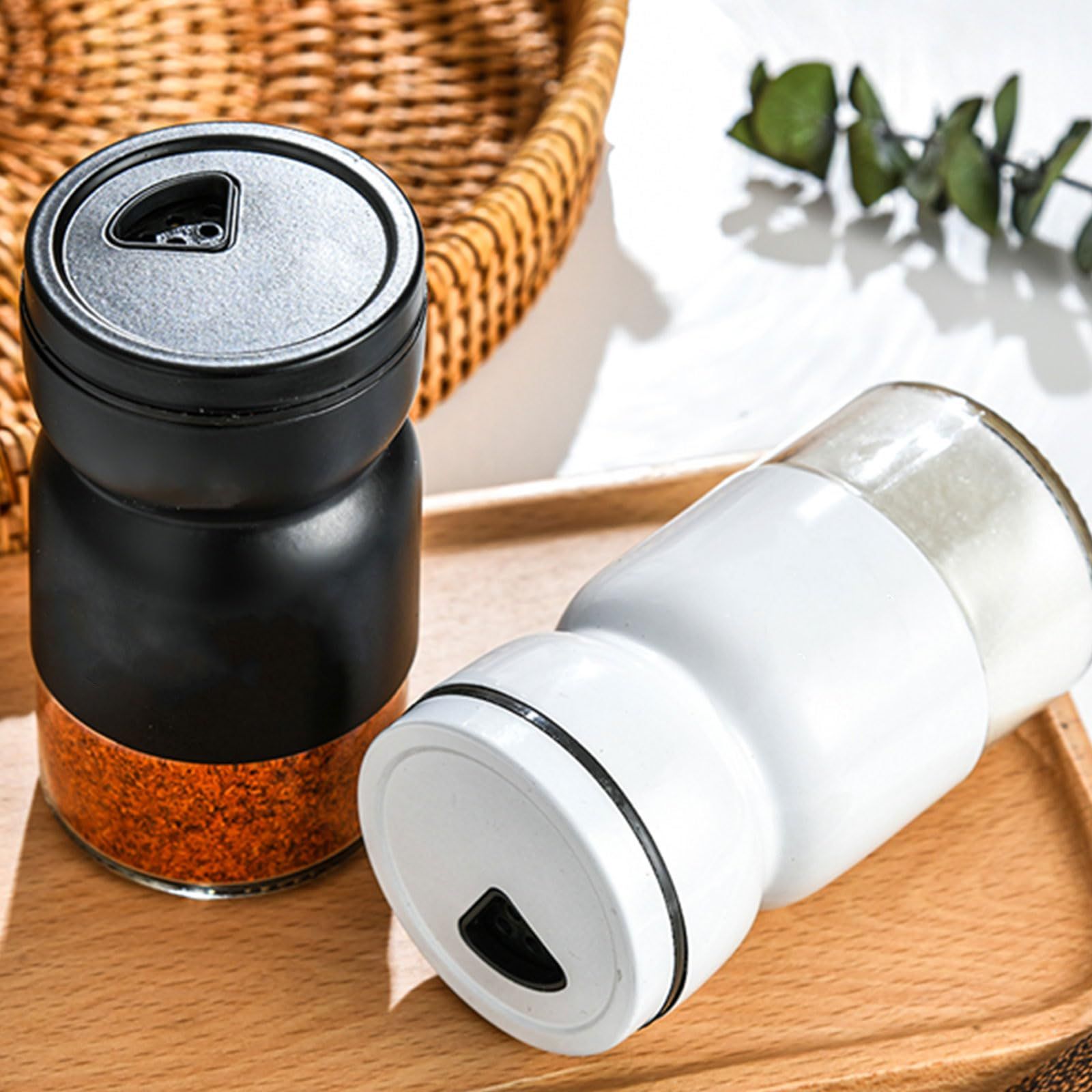 Seasonings Jar Condiment Bottle And Container With Lid Stickers For Kitchen view 5
