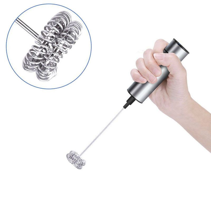 Milk Frother Handheld Battery Operated view 2