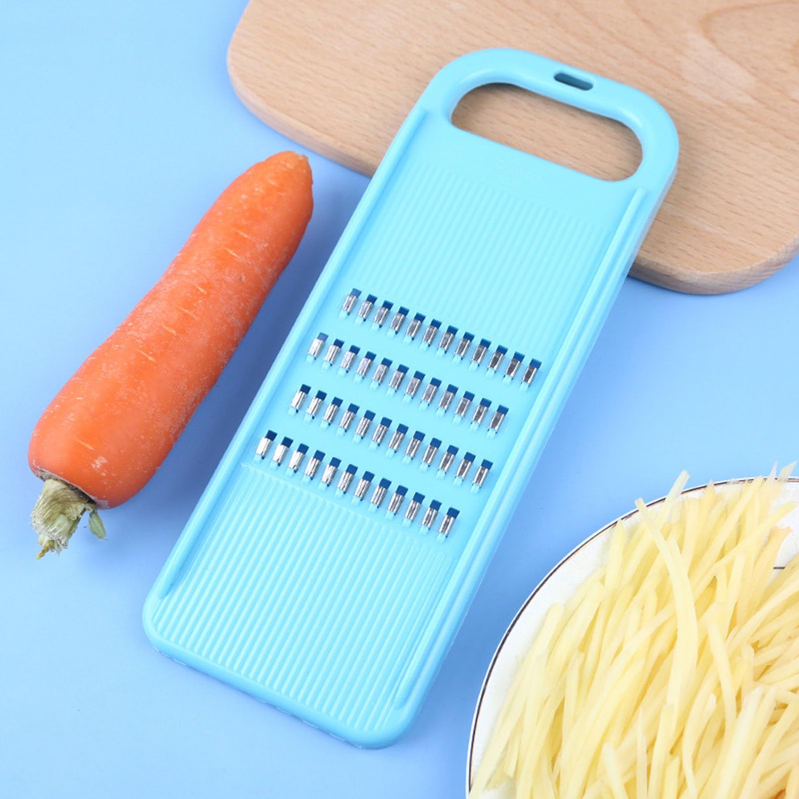 Stainless Steel Vegetable Slicing Tool with Ergonomic Handle Sturdy view 5