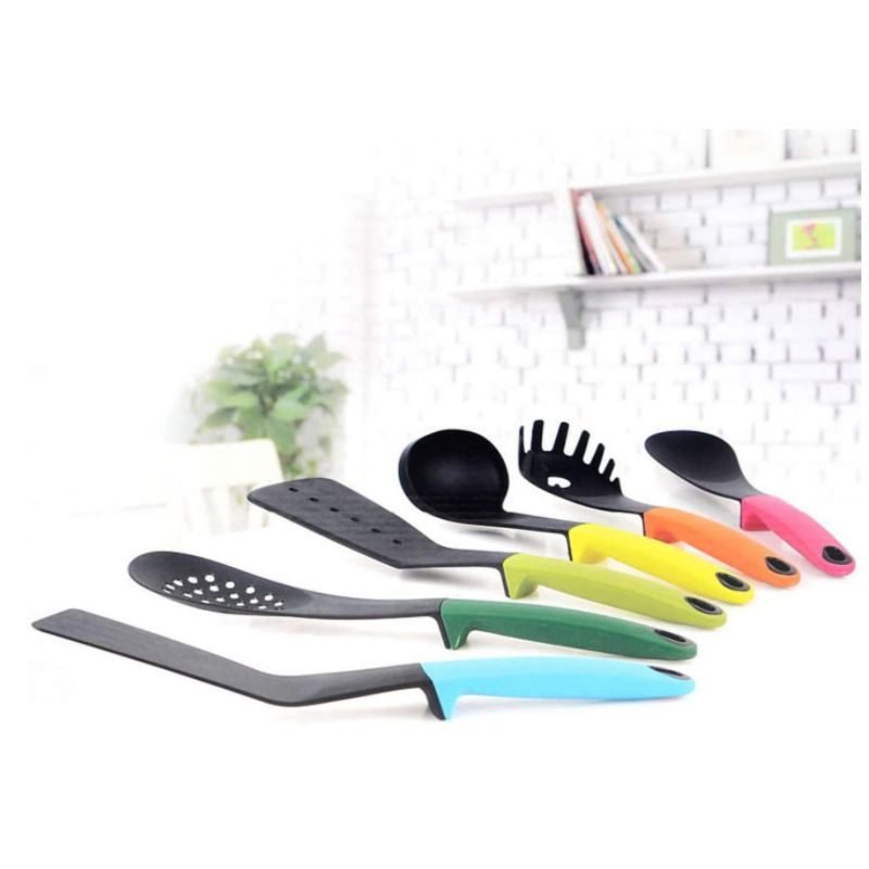 Nylon Kitchenware,6PCS Nylon Non Stick Cooking Utensils Kitchen Cooking Tools view 3