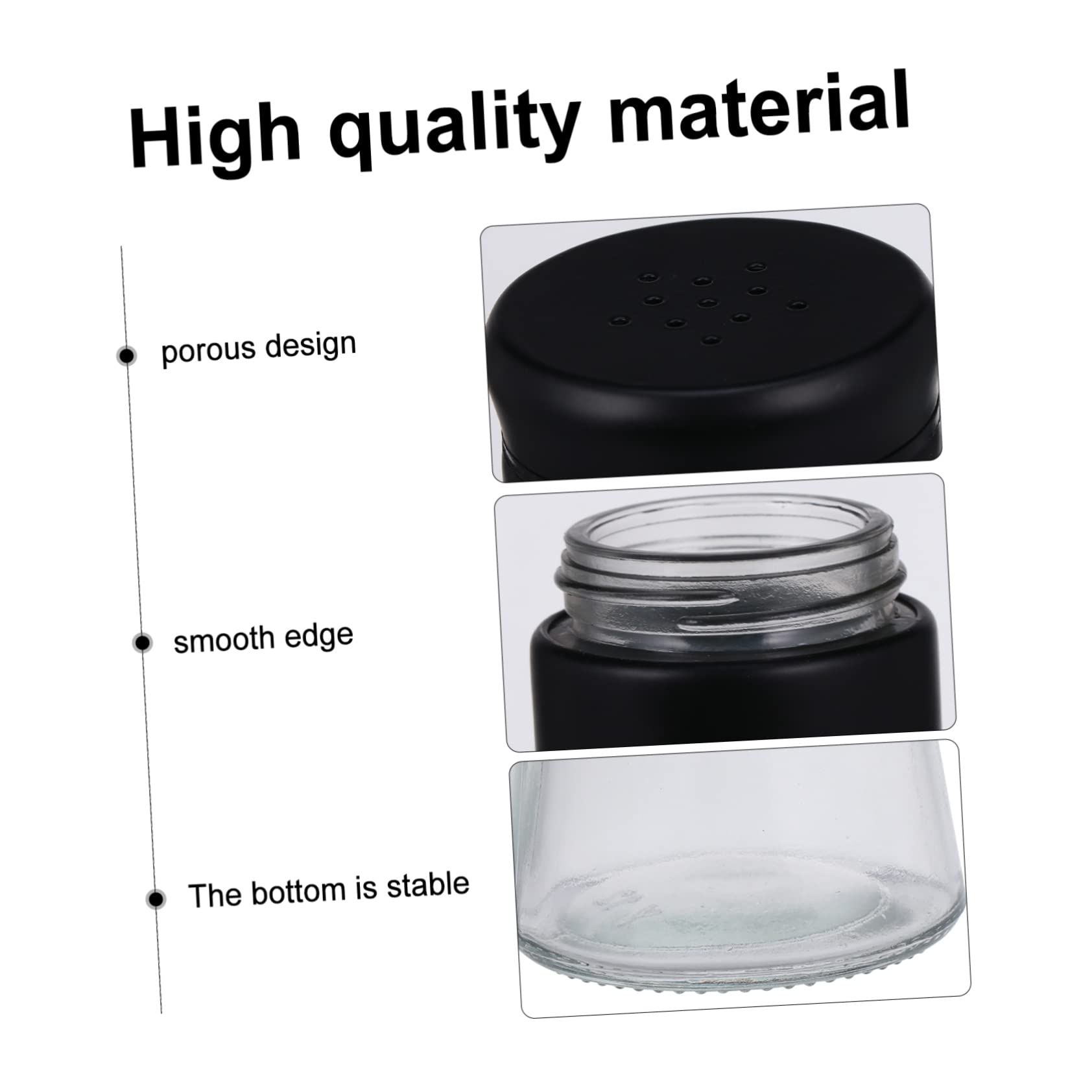 2pcs Kitchen Spice Bottle Kitchen Seasoning Jars Seasoning Bottle Condiment view 2