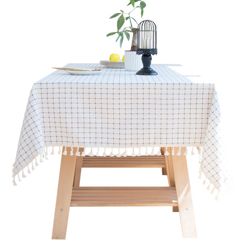 Tablecloths Cotton Tablecloth for Rectangle Tables view 3
