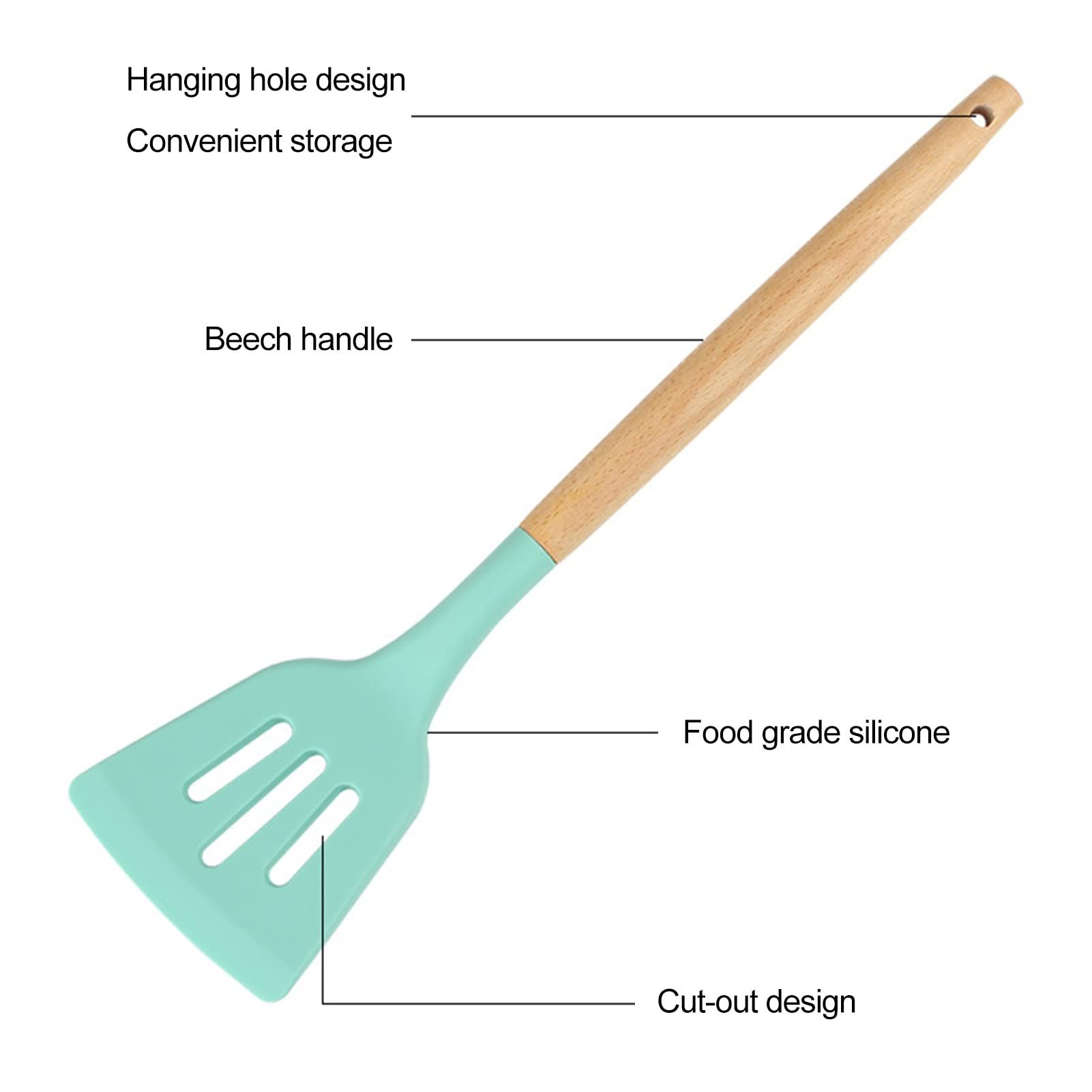 Flexible Silicone Spatula view 5