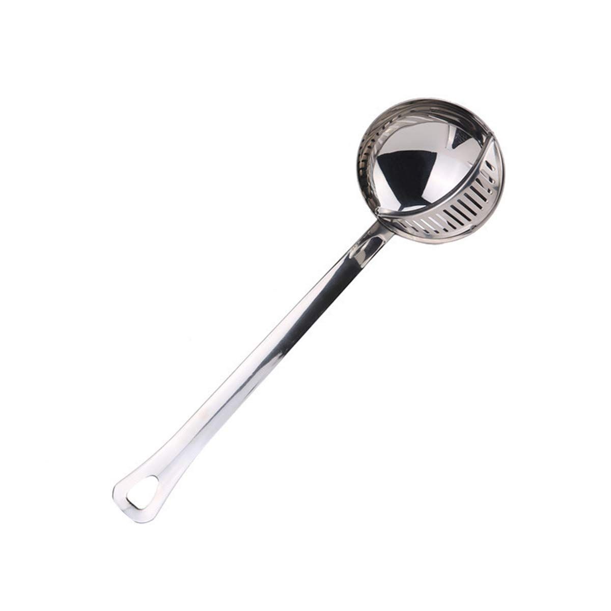 Multi Kitchen Utensil Scoop Soup Ladle Hot Pot Home Double-Use Stainless Steel — image 1