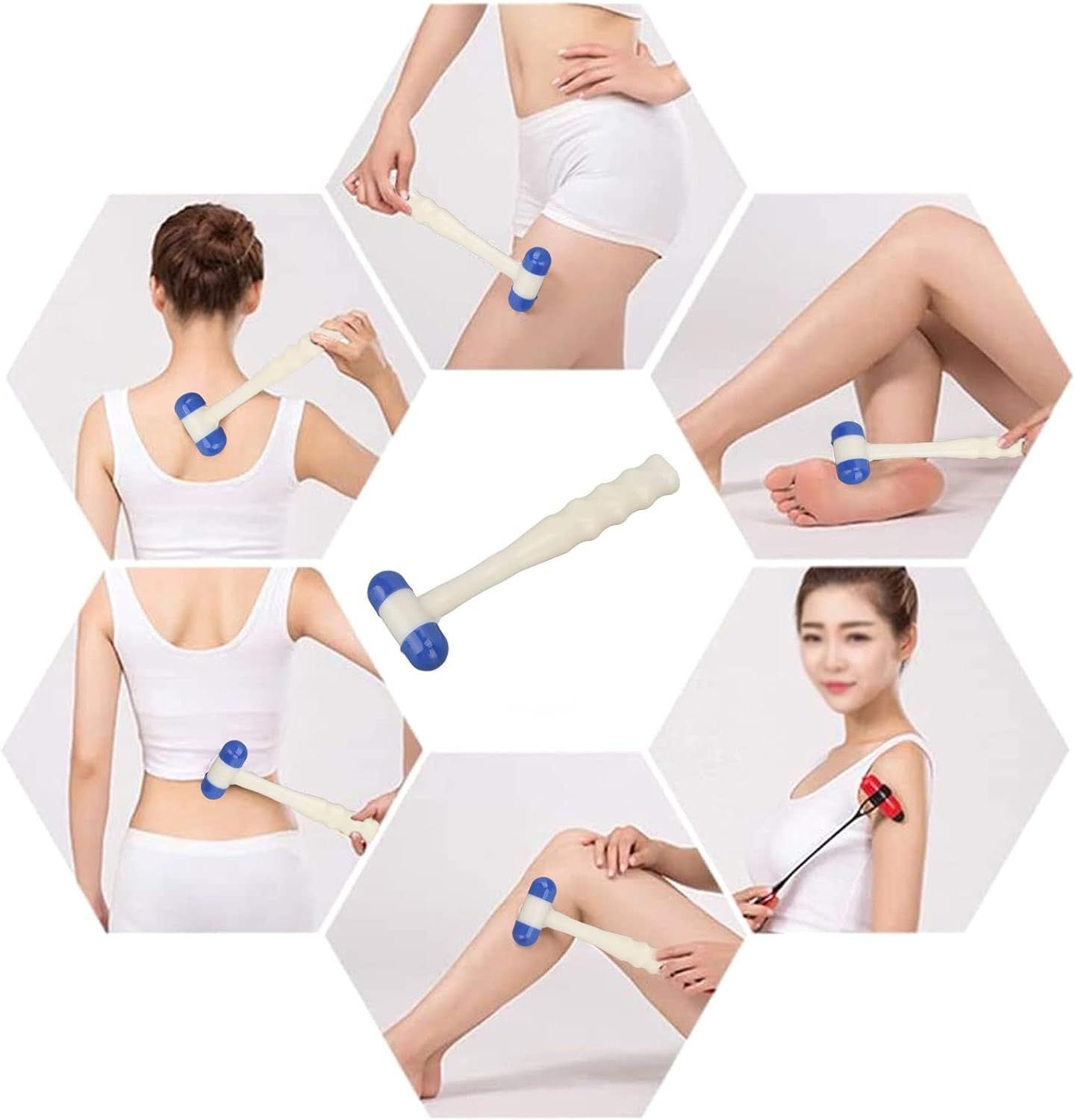Manual Back Massagers Body Knock Hammer Handheld Massager Hammer Sticks for view 5