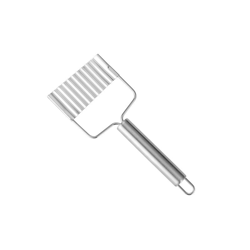 Crinkle Cutter Veggies Stainless Steel Crinkle Slicer with Hang Hole Wavy