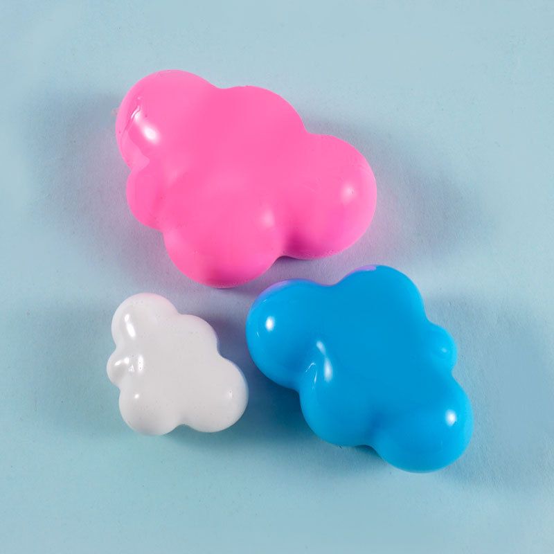 3Pcs/Set 3D Cloud Shape Chocolate Silicone Mold Mousse Ice Cube Mould Pudding view 3
