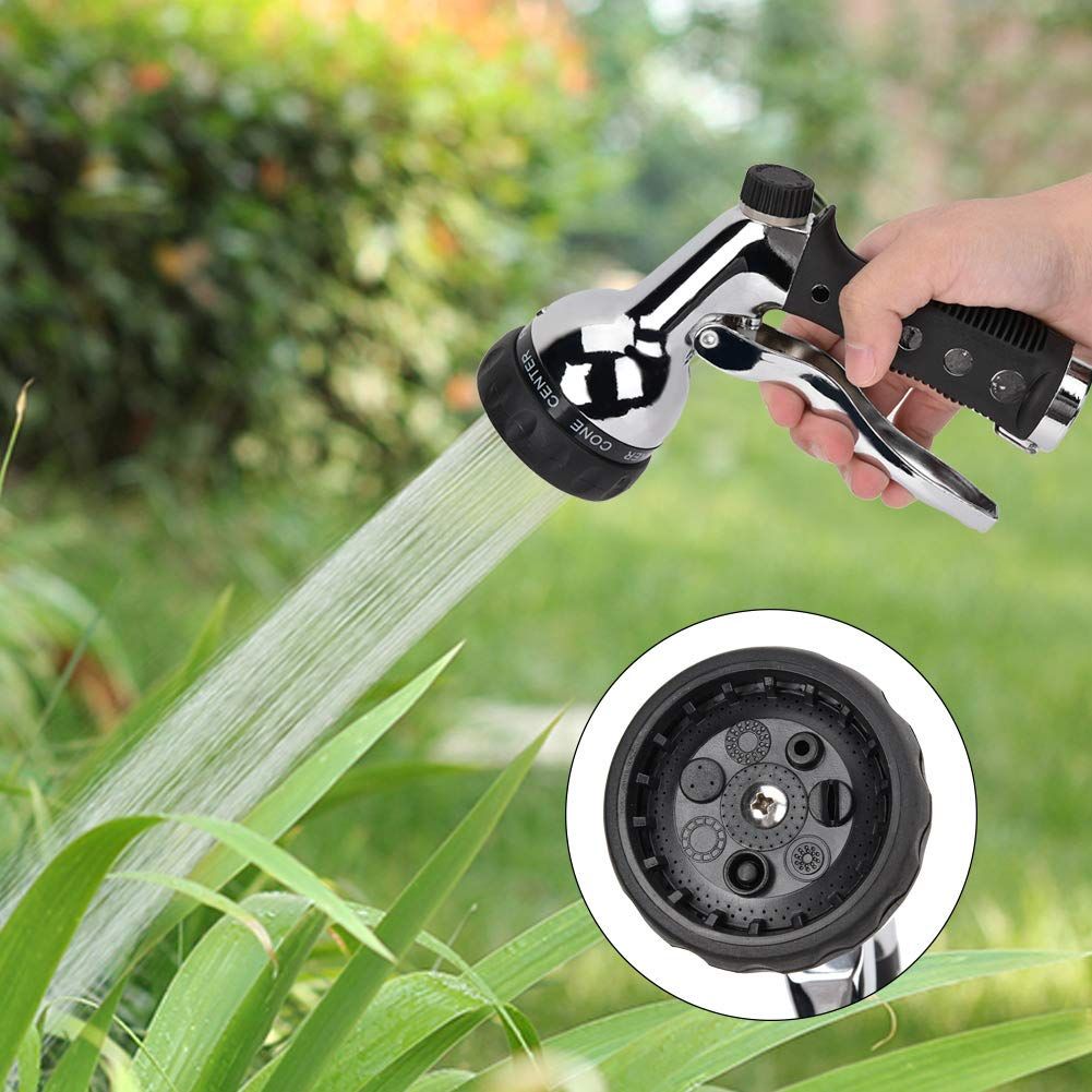 Multifunction Water Gun Hose Nozzle High Pressure Garden Yard Sprayer Car view 5