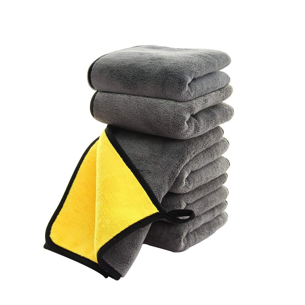 Thick and Quick Drying Car Microfiber Cleaning Towel Polishing Waxing Auto — image 1