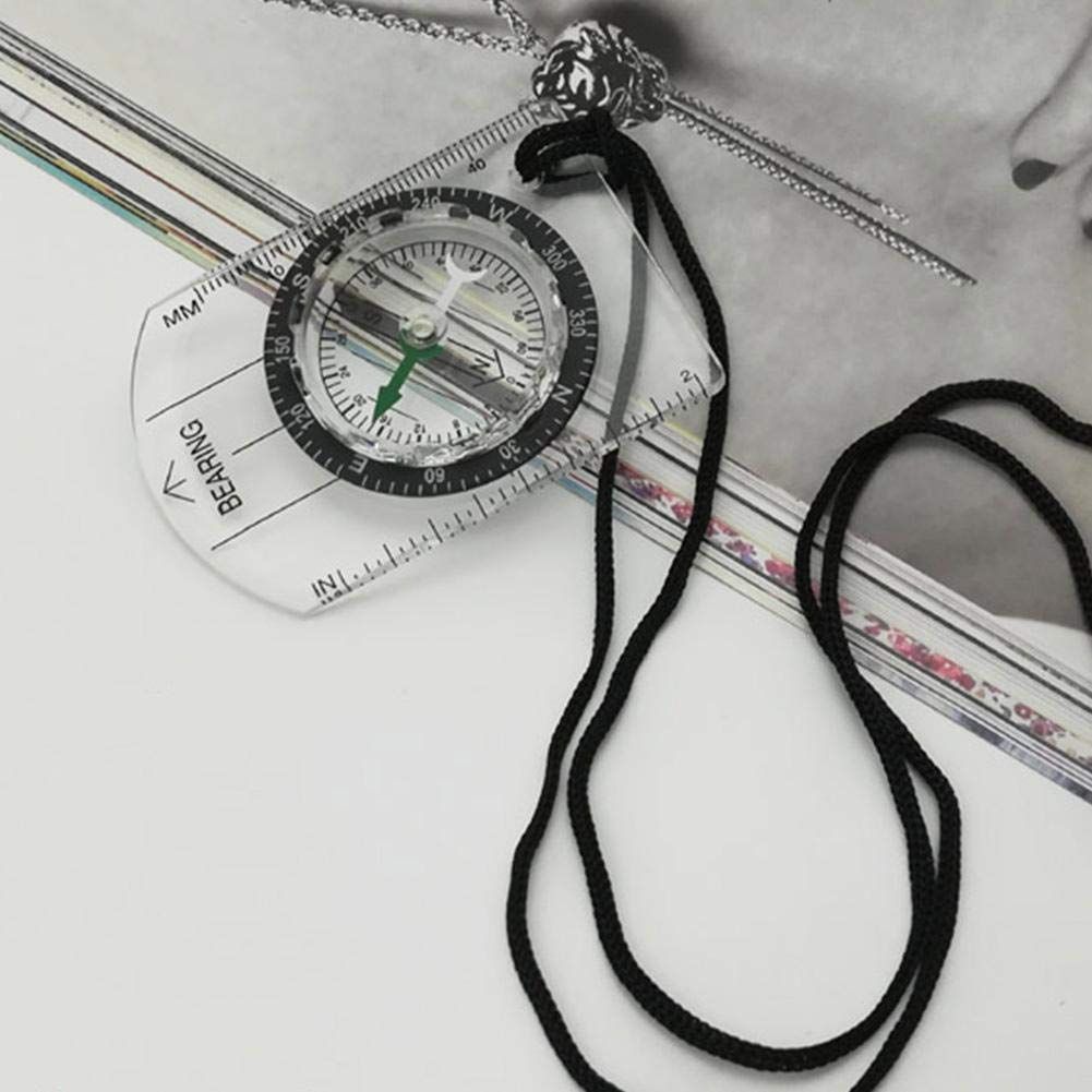 Orienteering Compass Hiking Backpacking Camping Compass Map Reading Outdoor view 3