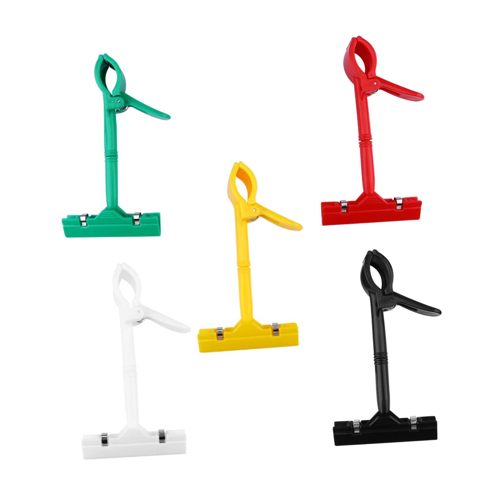 10 Pcs Clip Display Signs Tag Holder Basket Labels Logo Cards Small Sign — image 1