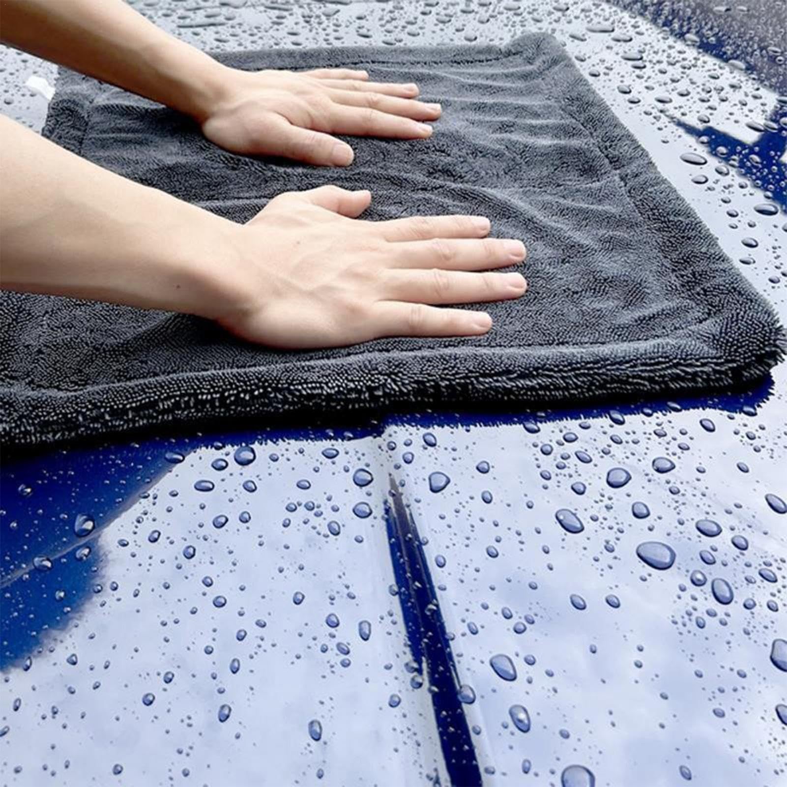 15.7 * 15.7in Dialed Drying Towel - Dialed Drying Towel Microfiber Car Wash view 4