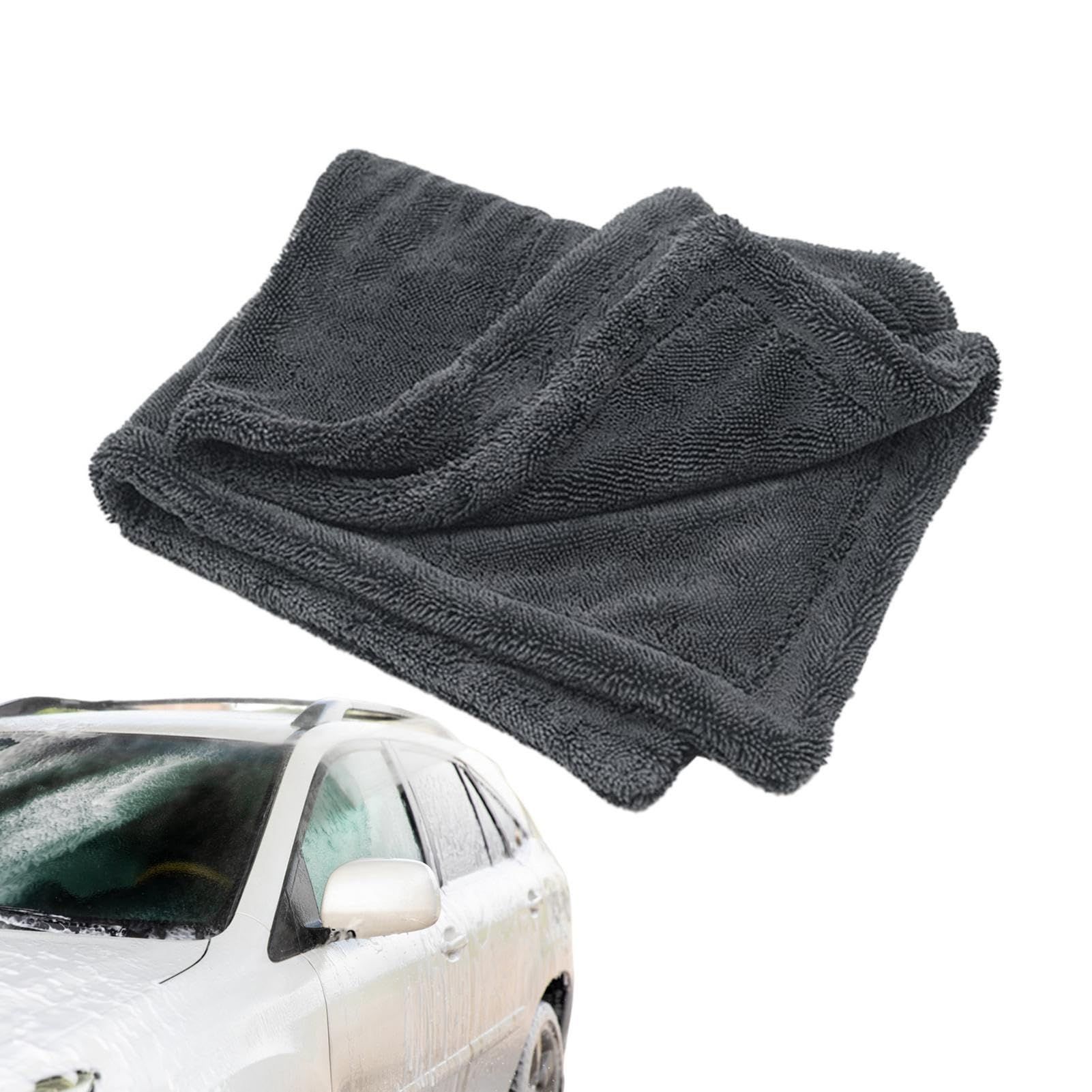 15.7 * 15.7in Dialed Drying Towel - Dialed Drying Towel Microfiber Car Wash view 5
