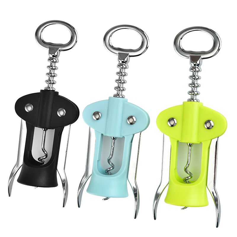 Green Bottle Opener Zinc Alloy Lovely Waiter Metal Beer Wine Corkscrew Self — image 1