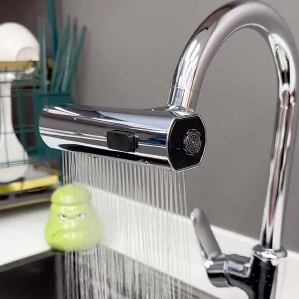 3 in 1 Kitchen Waterfall Faucet Extender view 4