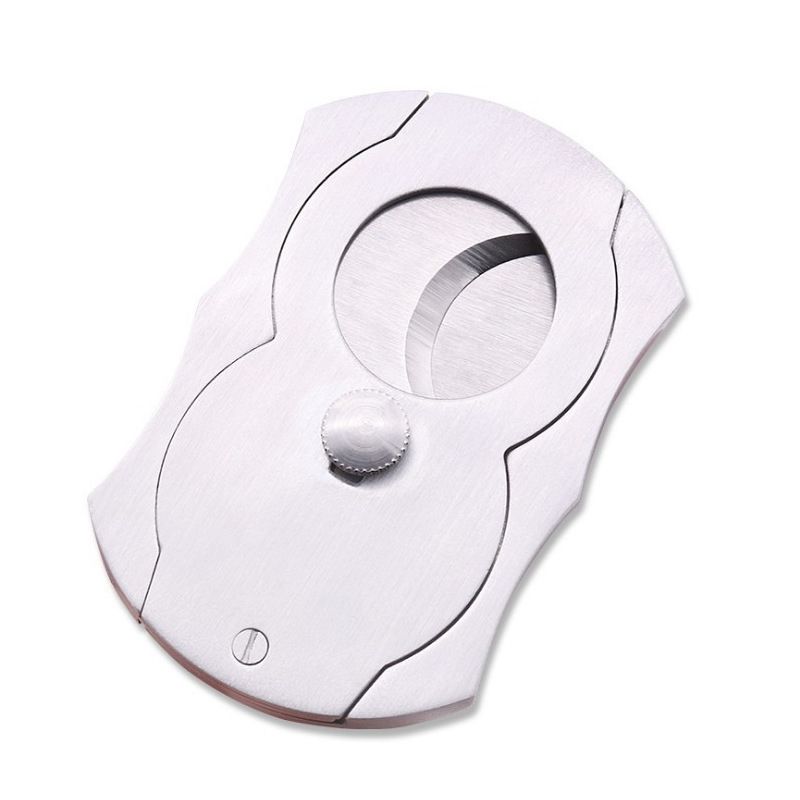 Premium Cigar Cutter - Ergonomic Stainless Steel Spring-Loaded Blade — image 1