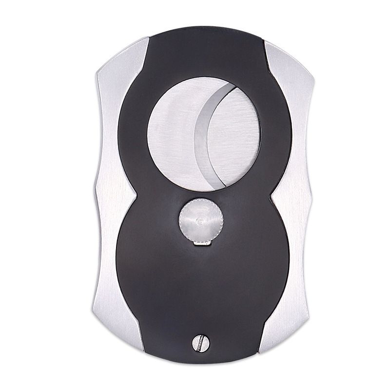 Premium Cigar Cutter - Ergonomic Stainless Steel Spring-Loaded Blade view 2