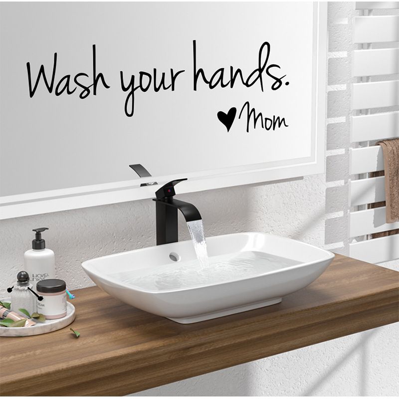 DIY Bathroom Decor Wall Stickers view 3