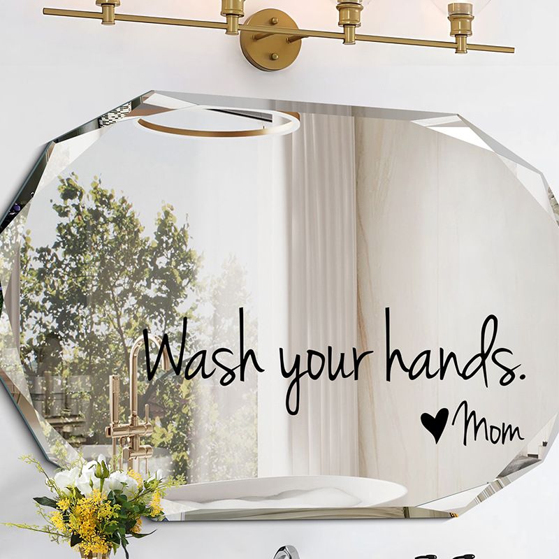DIY Bathroom Decor Wall Stickers view 4