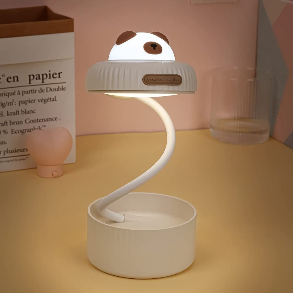Cute Kawaii Desk Lamp Foldable Desk Lamp Cartoon Bear Atmosphere Night Light — image 1