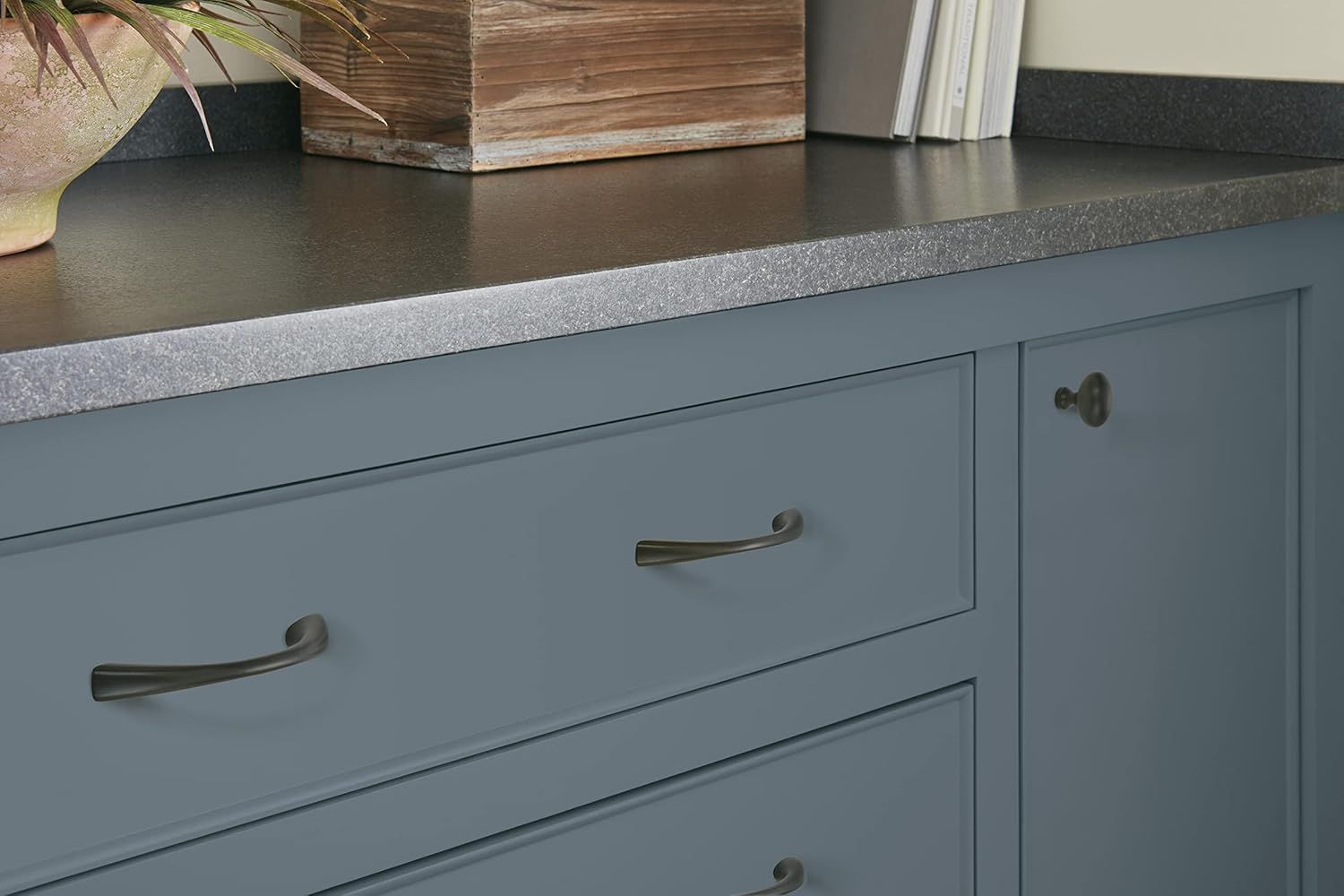 Cabinet Pull | Matte Black |Center to Center | 1 Pack | Drawer Pull | Drawer view 5