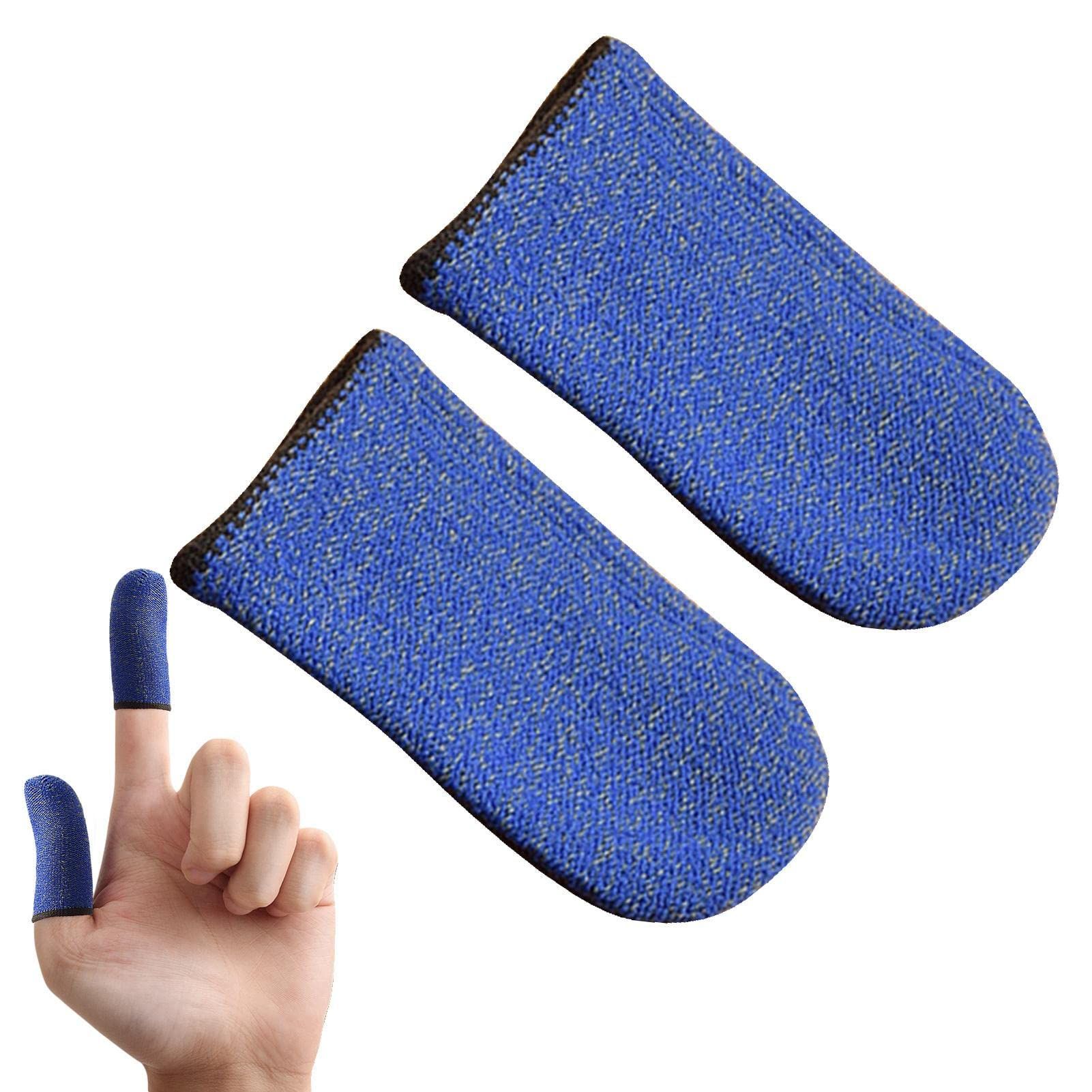 2PCS Thumb Gloves,Thumb Sleeves Mobile - Nonslip Anti-Sweat Carbon Fiber Thumb view 4