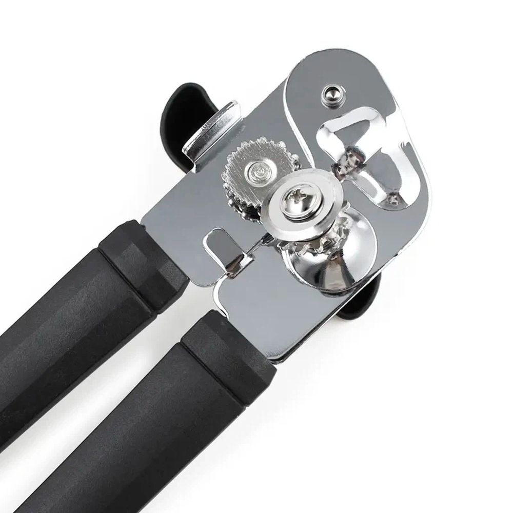 Stainless steel can opener can cutter view 3