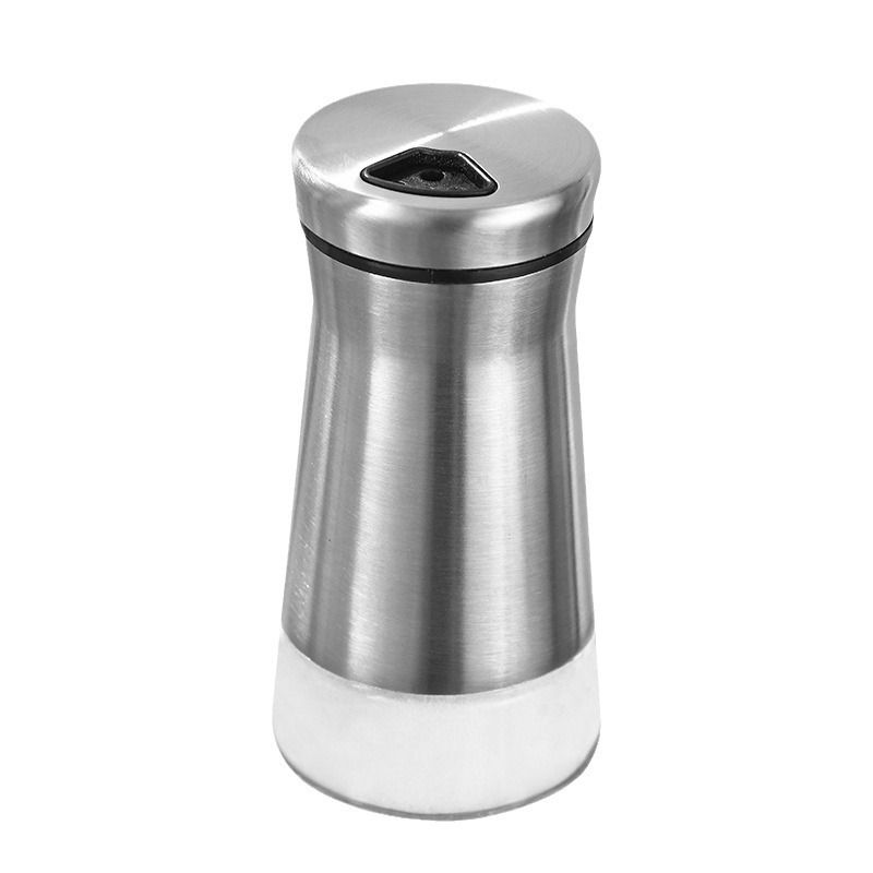 The Original Salt and Pepper Shakers set - Silver- Spice Dispenser with — image 1