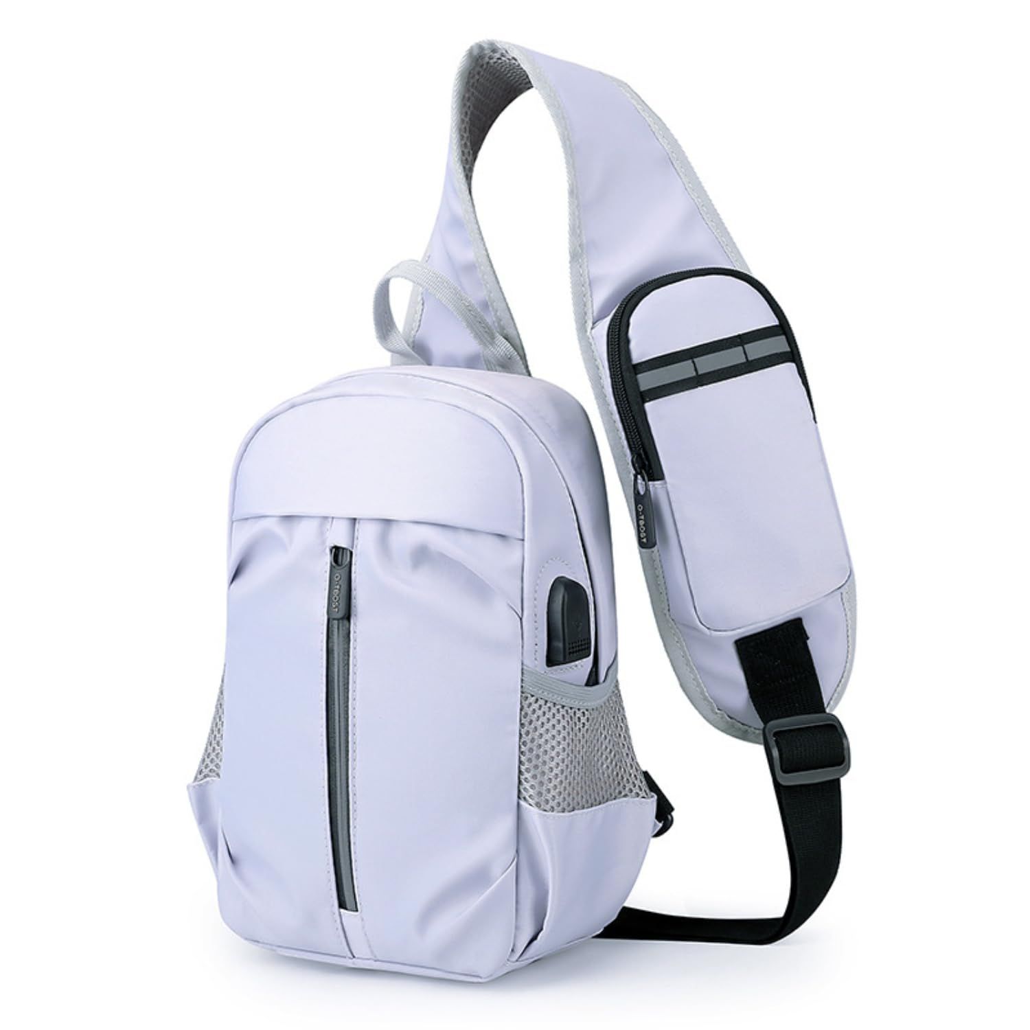 2PCS， Waist Pack Hip Bum Bag with Multi-Pockets Adjustable Straps Large view 2