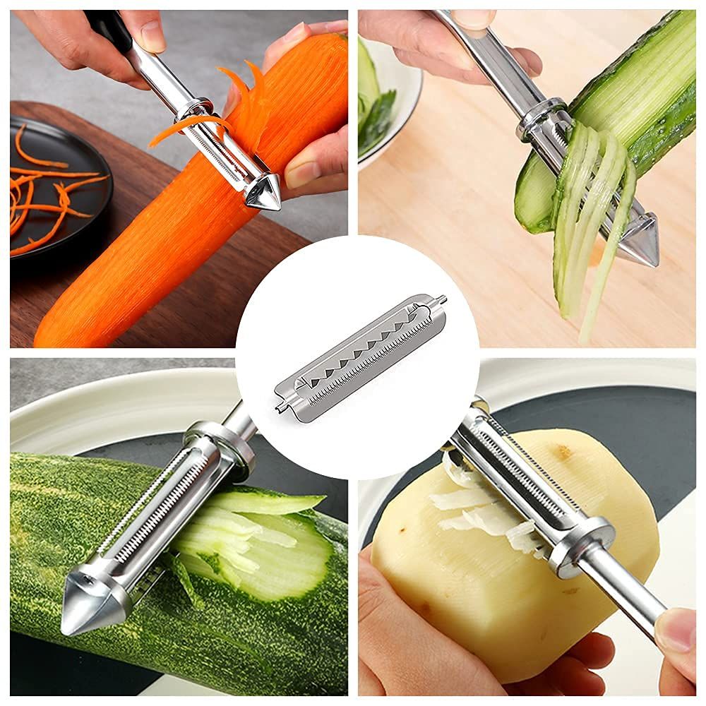 Carrot,Potato, Veggie Peeler, Shredded Carrots, Cucumber Slicer Vegetable view 5