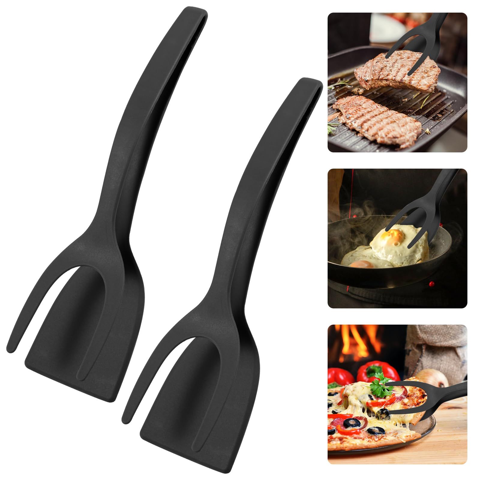 2PCS， Egg Flipper Spatula