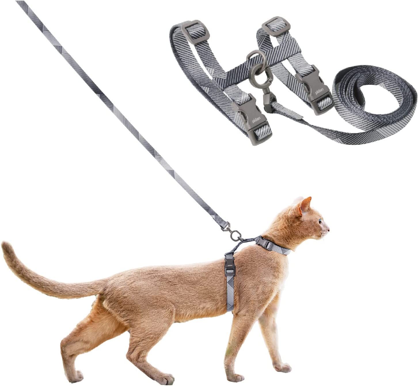 Cat Harness & Leash Set, Cats Escape Proof Adjustable Kitten Harness for Large — image 1