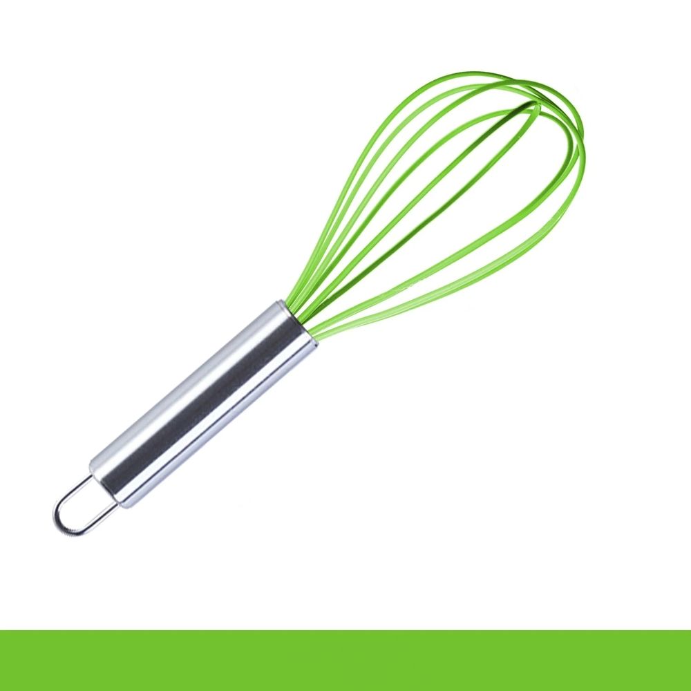 Silicone Whisks, 8 In Whisks for Cooking, Silicone Kitchen Whisks with — image 1